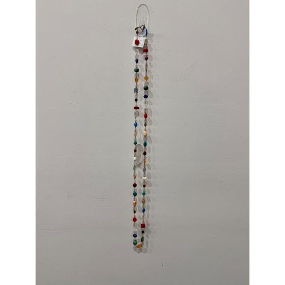 Margo Morrison Carnival Multi-Stone Long Necklace with Toogle Clasp - Picture 3 of 5